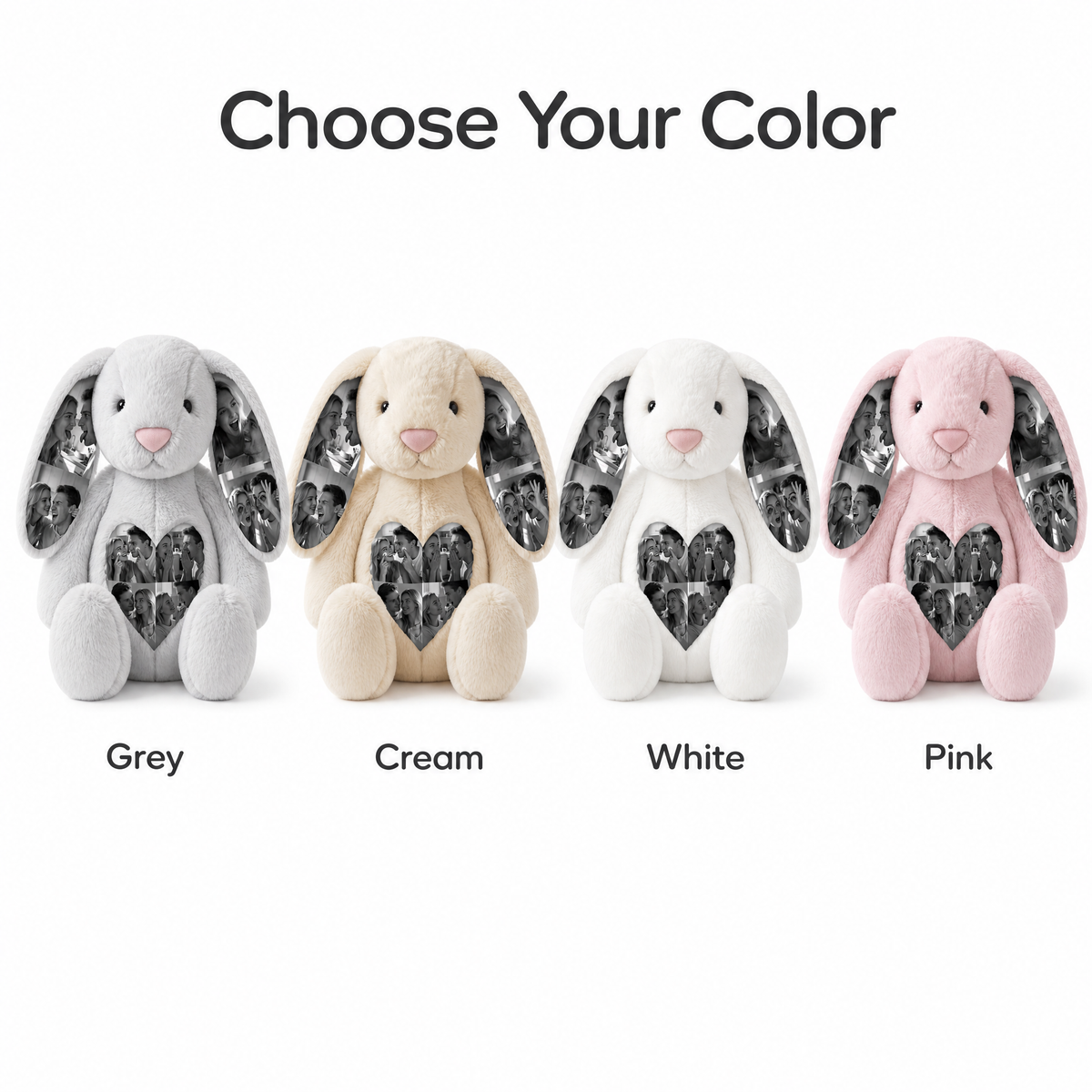 Personalized Bunny With Your Photos